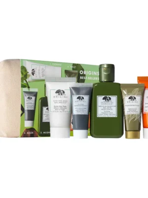 Origins 5Pc Travel Size Cleansing and Moisturizing Best-Sellers Set